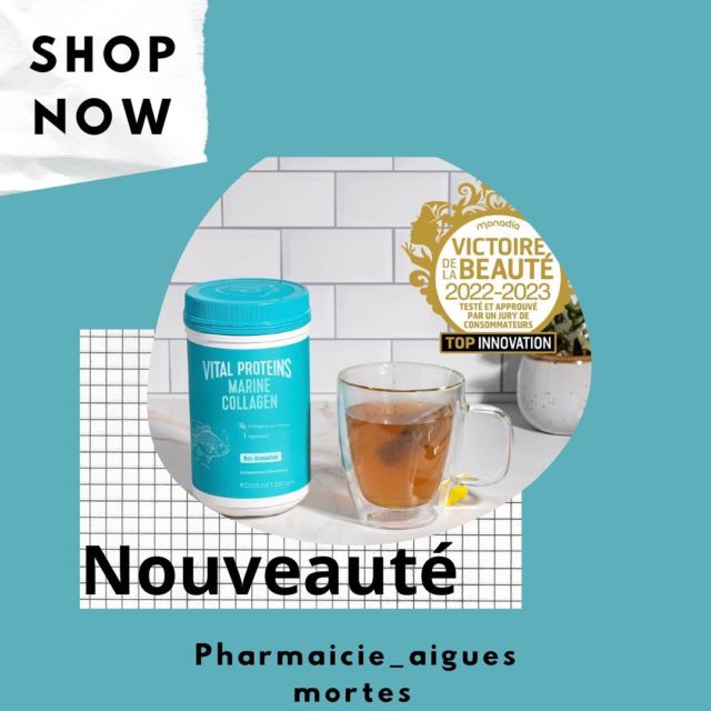 👩🏻‍⚕️Vous cherchez à booster votre collagène ? 
Le collagène : la protéine la plus abondante du corps
Le collagène représente 30% des protéines du corps et 70% de la peau. A partir de 25 ans, la capacité de notre organisme à produire du collagène diminue, ce qui impacte directement la qualité de nos tissus. 
👉🏼 NOTRE SÉLECTION 

Les peptides de collagène Vital Proteins sont formulés avec du collagène concentré et hautement assimilable pour vous aider à maximiser votre potentiel en agissant directement de l’intérieur avec des résultats visibles.
Une poudre incroyablement facile à utiliser, sans goût ni odeur pour s’ajouter dans toutes vos boissons chaudes ou froides comme votre thé, votre café ou vos smoothies. #beautedelapeau #sportif#collagene